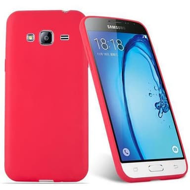 Skal Samsung Galaxy J3 2015 Fodral Case (Röd)