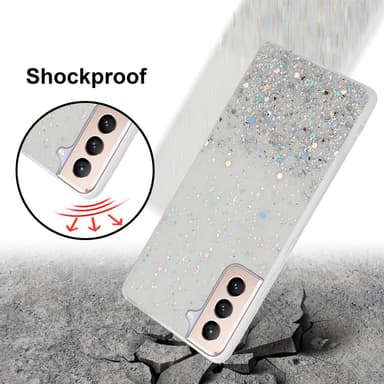 Samsung Galaxy S21 PLUS Skal Fodral Case (Transparent)
