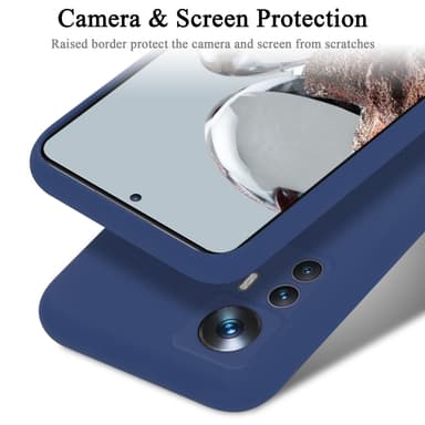 Xiaomi 12T / 12T PRO Skal Fodral Case (Blå)