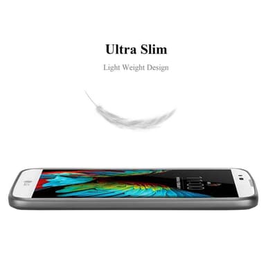 Skal LG K10 2016 Fodral Case (Grå)