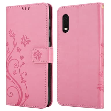 Samsung Galaxy XCover PRO Plånboksfodral Skal (Rosa)
