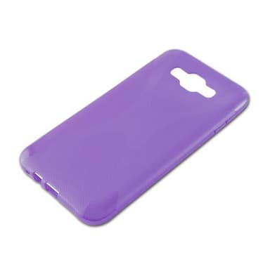 Samsung Galaxy E7 Skal Fodral Case (Lila)