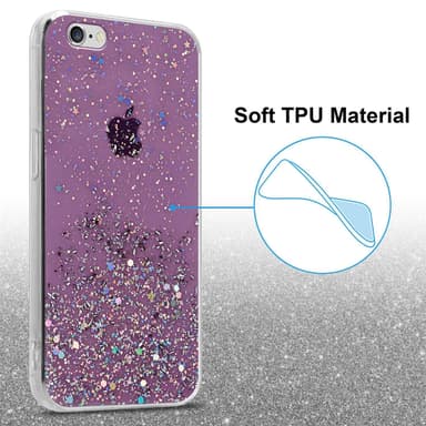 iPhone 6 PLUS / 6S PLUS Skal Fodral Case (Lila)