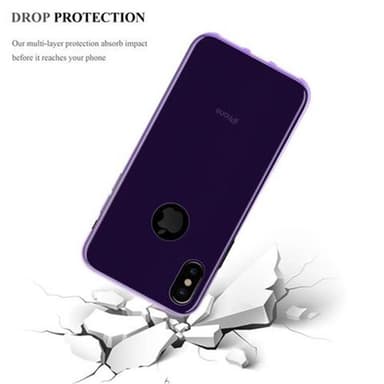 iPhone X / XS Skal Fodral Case (Lila)