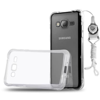 Samsung Galaxy J3 2015 Skal Fodral Case (Transparent)