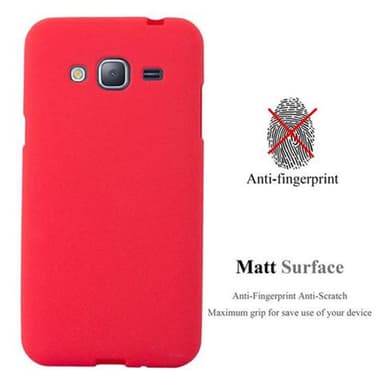 Skal Samsung Galaxy J3 2016 Fodral Case (Röd)