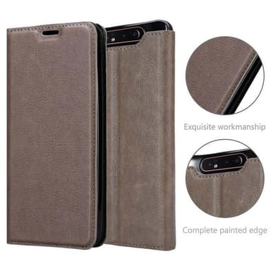 Samsung Galaxy A80 / A90 4G Skal Fodral Case (Brun)