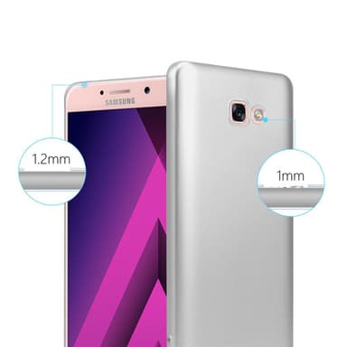 Skal Samsung Galaxy A7 2017 Fodral Case (Silver)