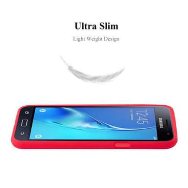 Skal Samsung Galaxy J3 2016 Fodral Case (Röd)