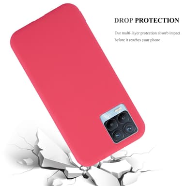 Skal Realme 8 4G / 8 PRO Fodral Case (Röd)
