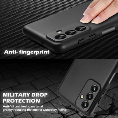 Samsung Galaxy A13 5G Skal Fodral Case (Svart)