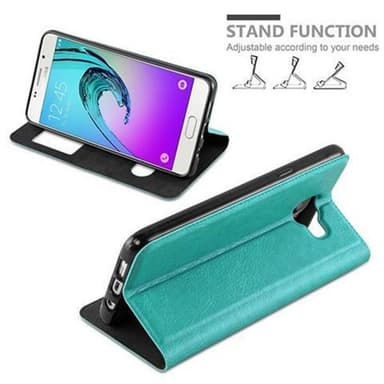 Samsung Galaxy A3 2016 Plånboksfodral Skal (Turkos)