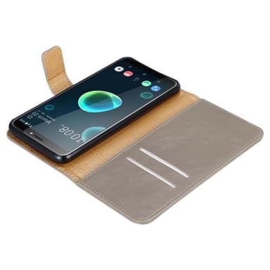 HTC Desire 12 PLUS Plånboksfodral Skal (Brun)