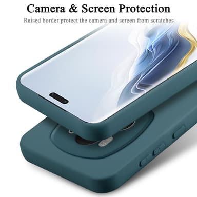 Honor Magic 6 Pro Skal Fodral Case (Grön)