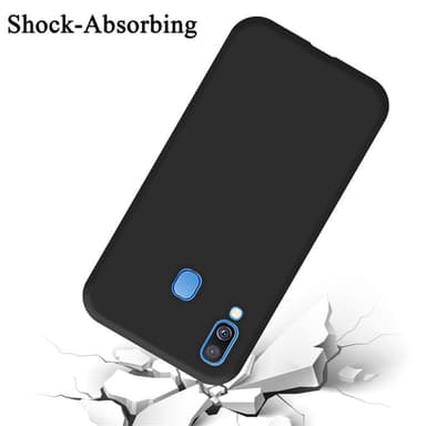 Samsung Galaxy A40 Skal Fodral Case (Svart)