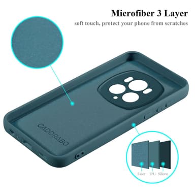 Honor Magic 6 Pro Skal Fodral Case (Grön)
