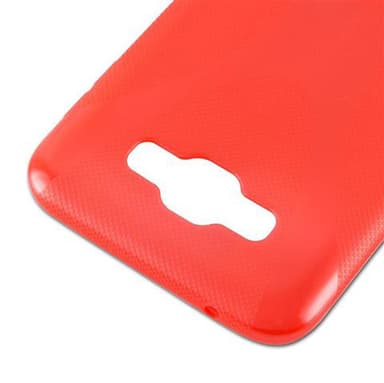 Samsung Galaxy E7 Skal Fodral Case (Röd)