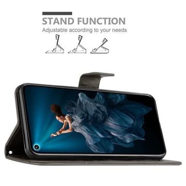 Honor 20 PRO Plånboksfodral Skal (Grå)