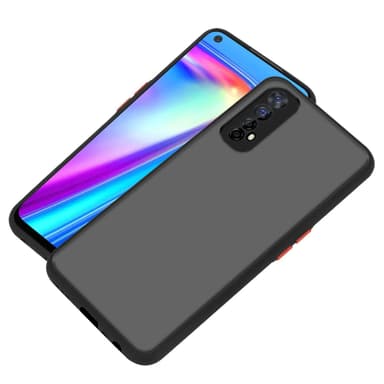 Realme 7 4G Skal Fodral Case (Svart)