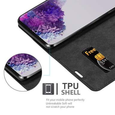 Samsung Galaxy S20 ULTRA Skal Fodral Case (Svart)