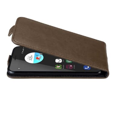 ZTE Blade V7 Flipfodral Skal (Brun)