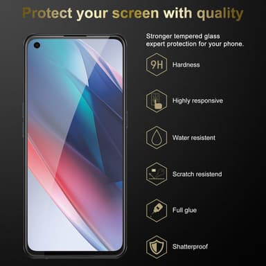 Oppo FIND X3 LITE 3x Skyddsglas Skyddsfilm Skärmskydd
