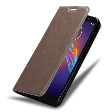 Motorola MOTO E6 PLAY Skal Fodral Case (Brun)