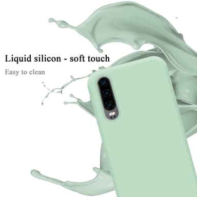 Huawei P30 Skal Fodral Case (Grön)
