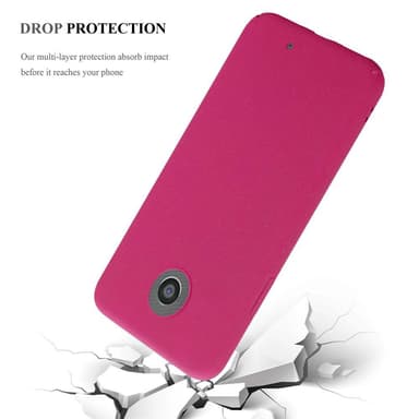 Motorola MOTO G2 Skal Fodral Case (Rosa)