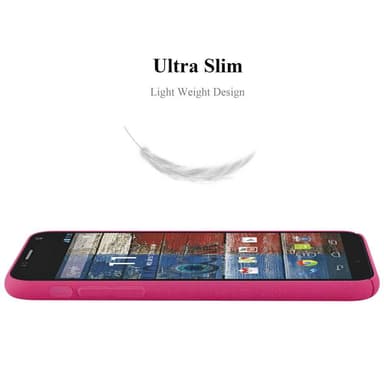 Motorola MOTO G2 Skal Fodral Case (Rosa)
