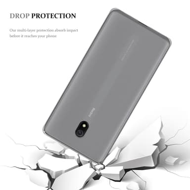 Xiaomi RedMi 8A Skal Fodral Case (Transparent)