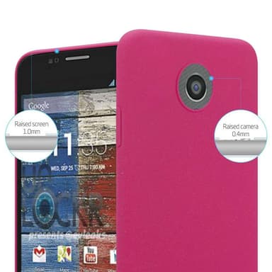 Motorola MOTO G2 Skal Fodral Case (Rosa)