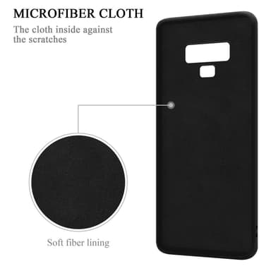 Skal Samsung Galaxy NOTE 9 Fodral Case (Svart)