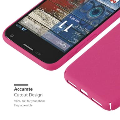 Motorola MOTO G2 Skal Fodral Case (Rosa)