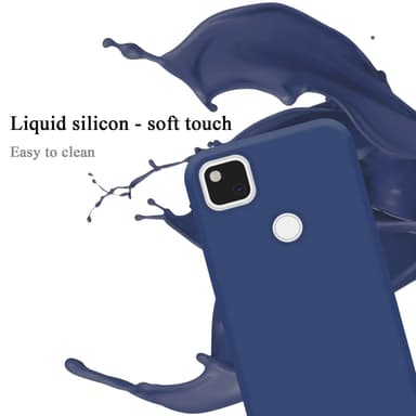 Google PIXEL 4A 5G Skal Fodral Case (Blå)