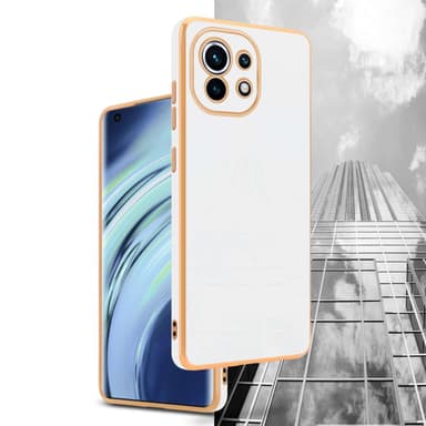 Xiaomi Mi 11 5G Skal Fodral Case (Vit)