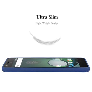 Skal Motorola MOTO Z PLAY Fodral Case (Blå)