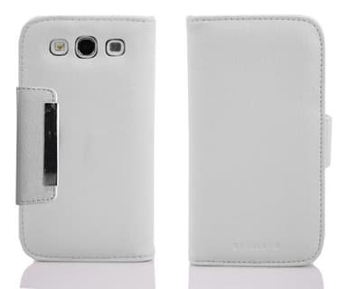 Plånboksfodral Samsung Galaxy S3 / S3 NEO Skal (Vit)