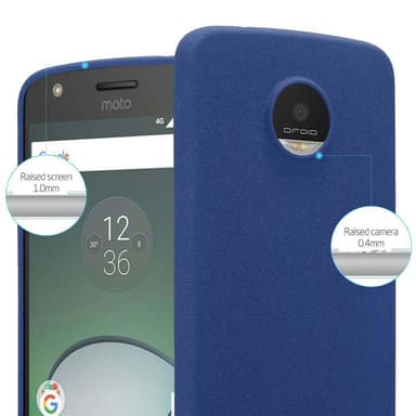 Skal Motorola MOTO Z PLAY Fodral Case (Blå)