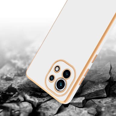Xiaomi Mi 11 5G Skal Fodral Case (Vit)