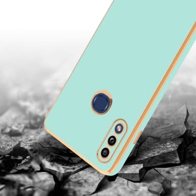 Samsung Galaxy A10s / M01s Skal Fodral Case (Grön)