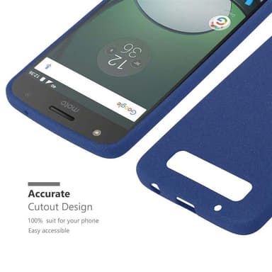 Skal Motorola MOTO Z PLAY Fodral Case (Blå)
