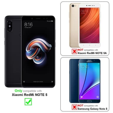 Xiaomi RedMi NOTE 5 Skyddsglas Skyddsfilm Skärmskydd