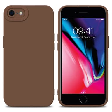 iPhone 7 / 7S / 8 / SE 2020 Skal Fodral Case (Brun)