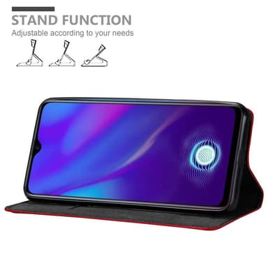 Oppo R17 NEO Skal Fodral Case (Röd)