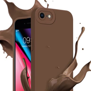 iPhone 7 / 7S / 8 / SE 2020 Skal Fodral Case (Brun)
