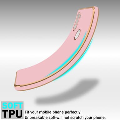 Samsung Galaxy A11 / M11 Skal Fodral Case (Rosa)