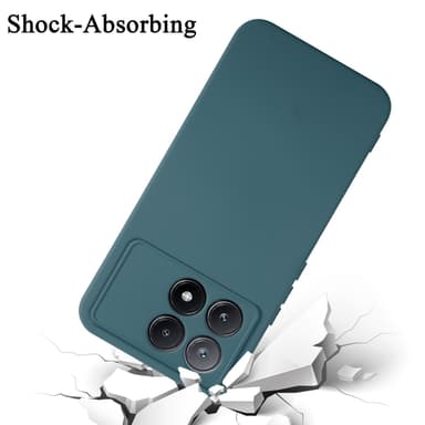 Xiaomi Poco X6 Pro Skal Fodral Case (Grön)