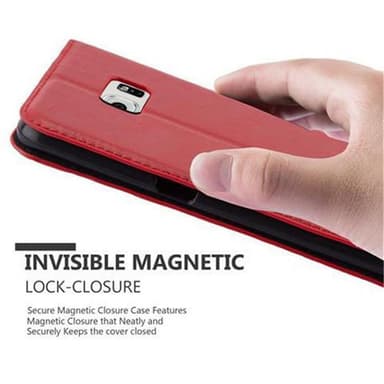 Samsung Galaxy S6 EDGE PLUS Skal Fodral Case (Röd)