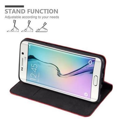 Samsung Galaxy S6 EDGE PLUS Skal Fodral Case (Röd)